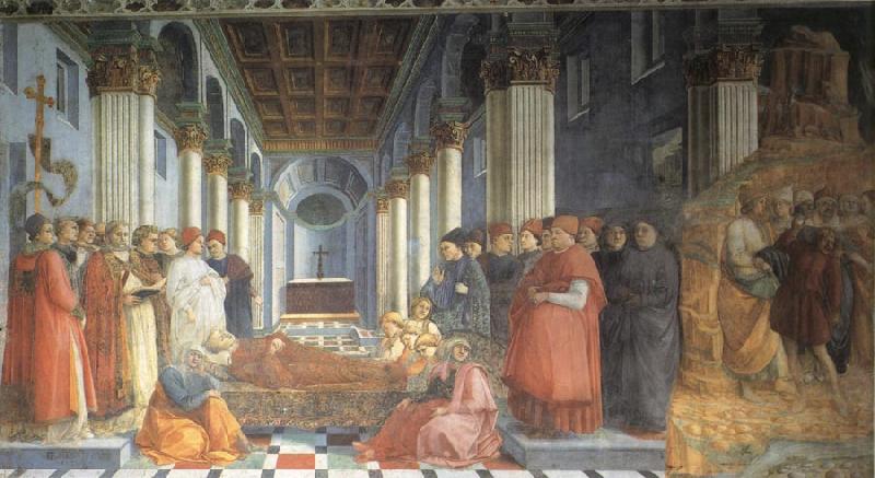 Fra Filippo Lippi The Celebration of the Relics of St Stephen and Part of the Martyrdom of St Stefano